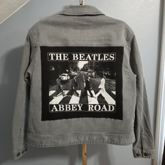 Cabela's Jackets & Blazers - The Beatles Custom Upcycled Gray Denim Jacket